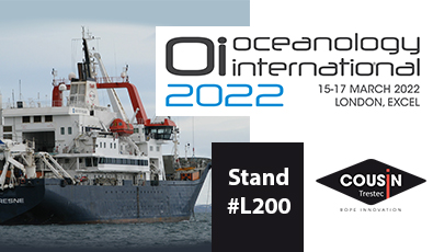 Mars 2022 : Rencontrons nous au Salon Oceanology International Londres