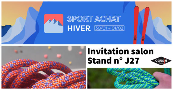 31 JANVIER – 1er FEVRIER : Rencontrons nous au salon Sport Achat de Lyon