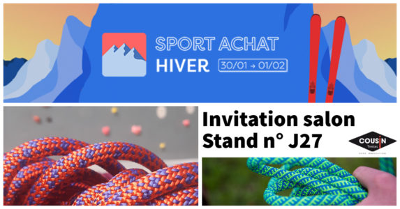 From January 31 to February 1 : Meet us at Sport Achat trade show