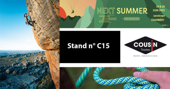 June 2023 : Meet us at Next Summer Outdoor show in Chambéry (73)